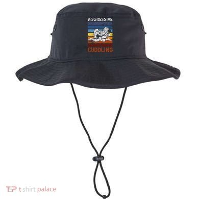 Funny Brazilian Jiu Jitsu Aggressive Cuddling BJJ Bucket Hat