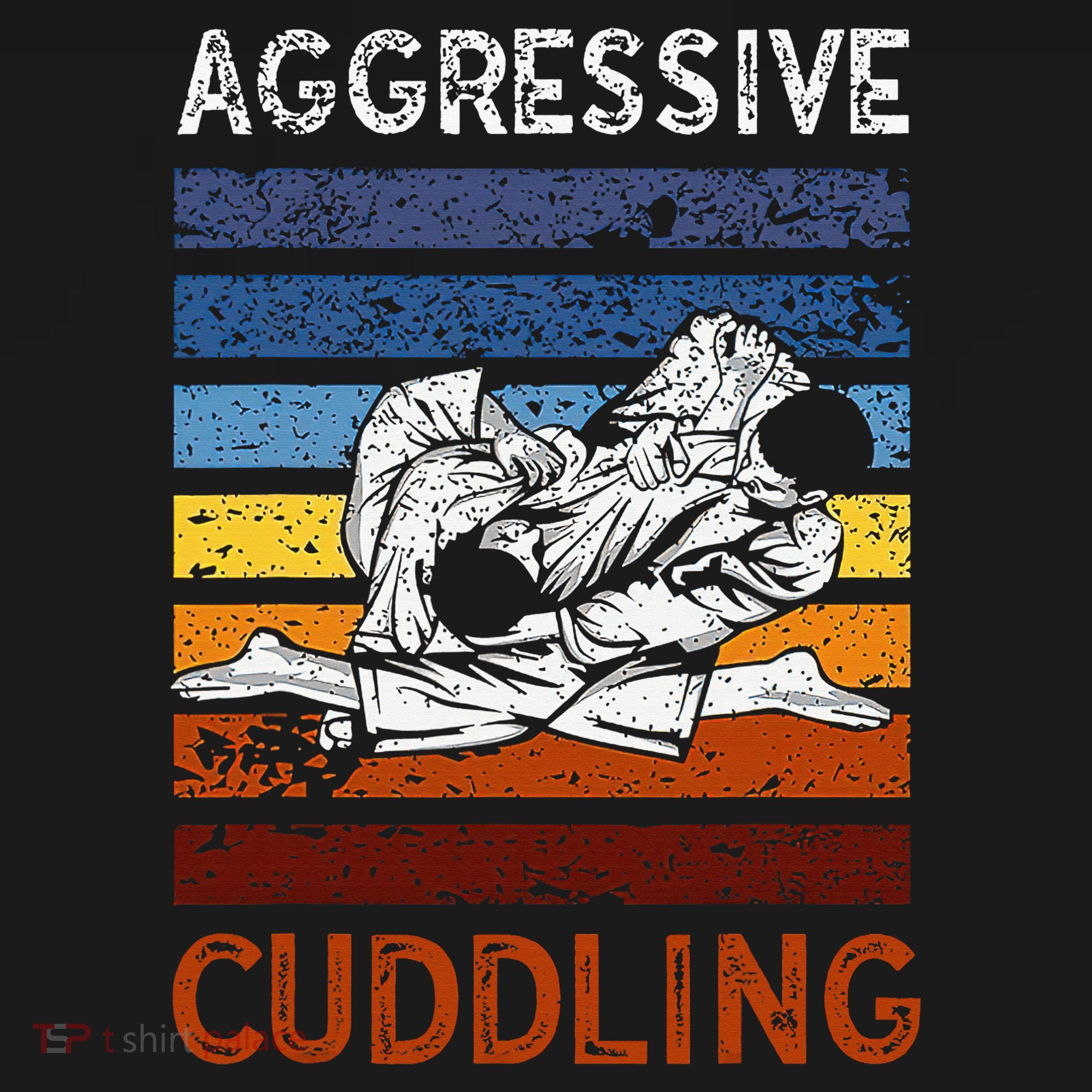 Funny Brazilian Jiu Jitsu Aggressive Cuddling BJJ Women's Tank Top