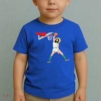 Funny Basketball Jesus Christian Humor Slam Dunk Toddler T-Shirt thumb 2