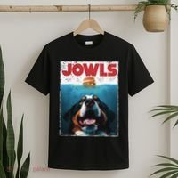 Funny Berner Jowls Burger Bernese Mountain Dog Mom Dog Dad T-Shirt thumb 2