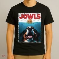 Funny Berner Jowls Burger Bernese Mountain Dog Mom Dog Dad T-Shirt thumb 3