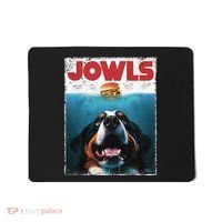 Funny Berner Jowls Burger Bernese Mountain Dog Mom Dog Dad Mousepad thumb 0