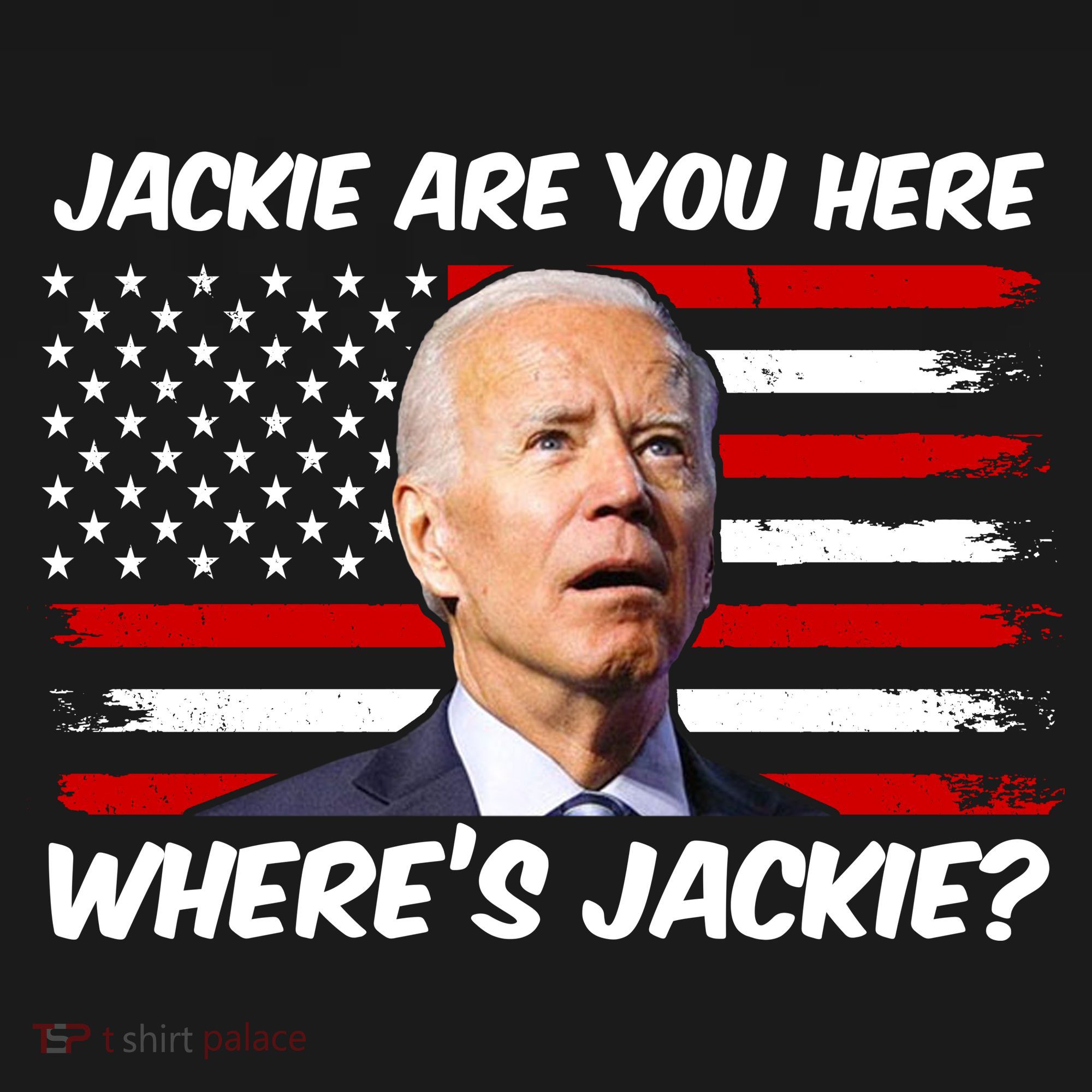 Funny Biden Jackie Are You Here Where's Jackie? Ornament