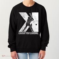 Funny Backwards K Strikeout Baseball Softball Pitching Funny Gift Women's Sweatshirt thumb 0