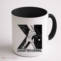 Funny Backwards K Strikeout Baseball Softball Pitching Funny Gift Coffee Mug thumb 1
