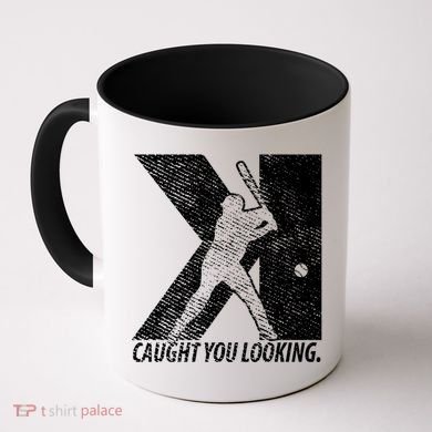 Funny Backwards K Strikeout Baseball Softball Pitching Funny Gift Coffee Mug