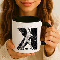 Funny Backwards K Strikeout Baseball Softball Pitching Funny Gift Coffee Mug thumb 3