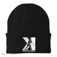 Funny Backwards K Strikeout Baseball Softball Pitching Funny Gift Beanie thumb 0