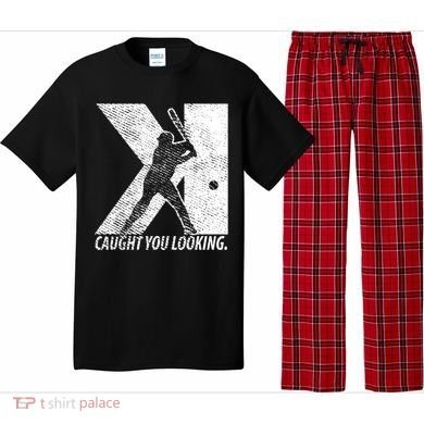 Funny Backwards K Strikeout Baseball Softball Pitching Funny Gift Pajama Set
