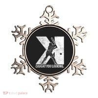 Funny Backwards K Strikeout Baseball Softball Pitching Funny Gift Ornament thumb 0