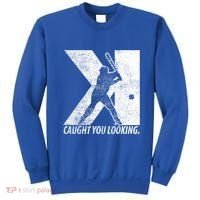 Funny Backwards K Strikeout Baseball Softball Pitching Funny Gift Sweatshirt thumb 0