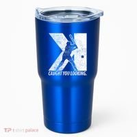 Funny Backwards K Strikeout Baseball Softball Pitching Funny Gift Tumbler thumb 0