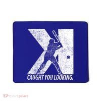 Funny Backwards K Strikeout Baseball Softball Pitching Funny Gift Mousepad thumb 0