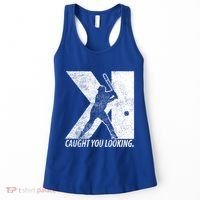 Funny Backwards K Strikeout Baseball Softball Pitching Funny Gift Women's Tank Top thumb 0