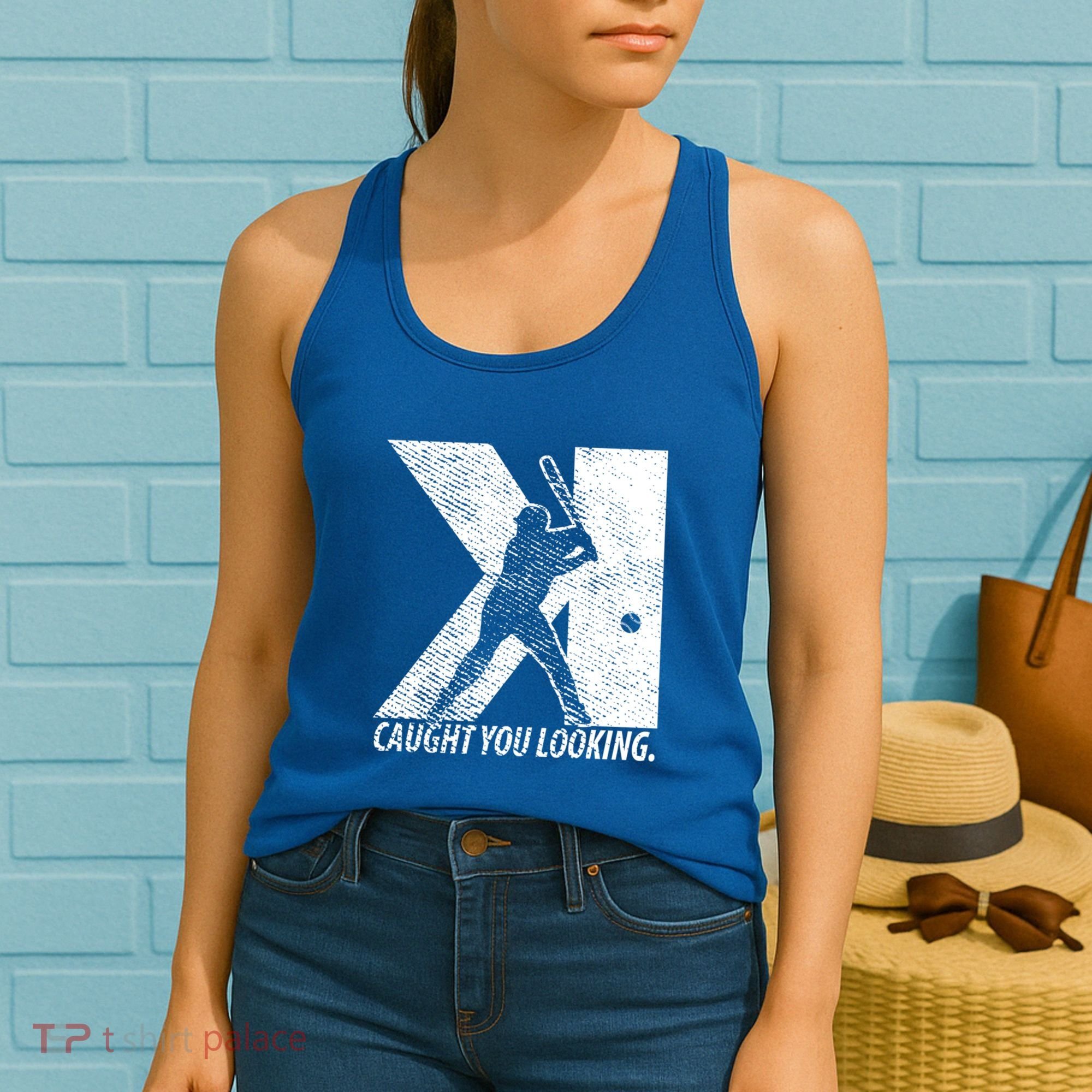 Funny Backwards K Strikeout Baseball Softball Pitching Funny Gift Women's Tank Top
