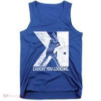Funny Backwards K Strikeout Baseball Softball Pitching Funny Gift Tank Top thumb 0