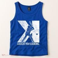 Funny Backwards K Strikeout Baseball Softball Pitching Funny Gift Tank Top thumb 2