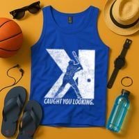 Funny Backwards K Strikeout Baseball Softball Pitching Funny Gift Tank Top thumb 4