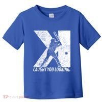 Funny Backwards K Strikeout Baseball Softball Pitching Funny Gift Toddler T-Shirt thumb 0