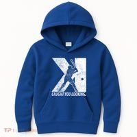Funny Backwards K Strikeout Baseball Softball Pitching Funny Gift Kids Hoodie thumb 0