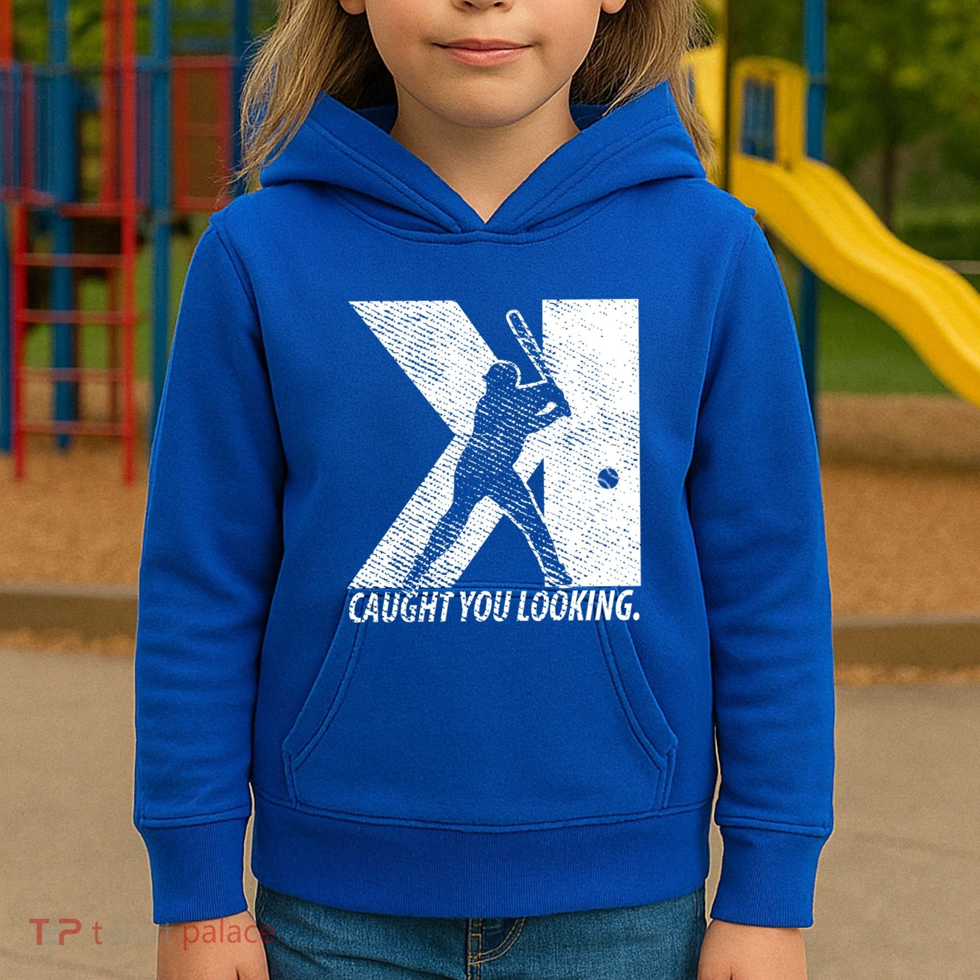 Funny Backwards K Strikeout Baseball Softball Pitching Funny Gift Kids Hoodie