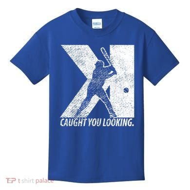 Funny Backwards K Strikeout Baseball Softball Pitching Funny Gift Kids T-Shirt