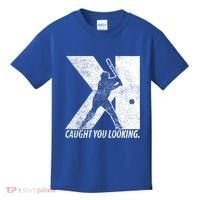Funny Backwards K Strikeout Baseball Softball Pitching Funny Gift Kids T-Shirt thumb 0