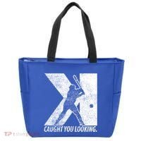 Funny Backwards K Strikeout Baseball Softball Pitching Funny Gift Tote Bag thumb 0