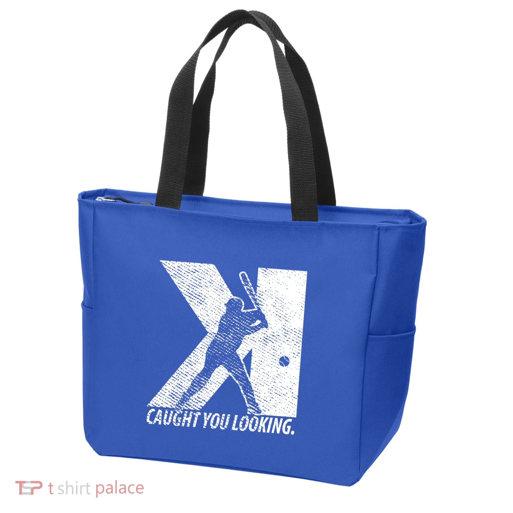 Funny Backwards K Strikeout Baseball Softball Pitching Funny Gift Tote Bag