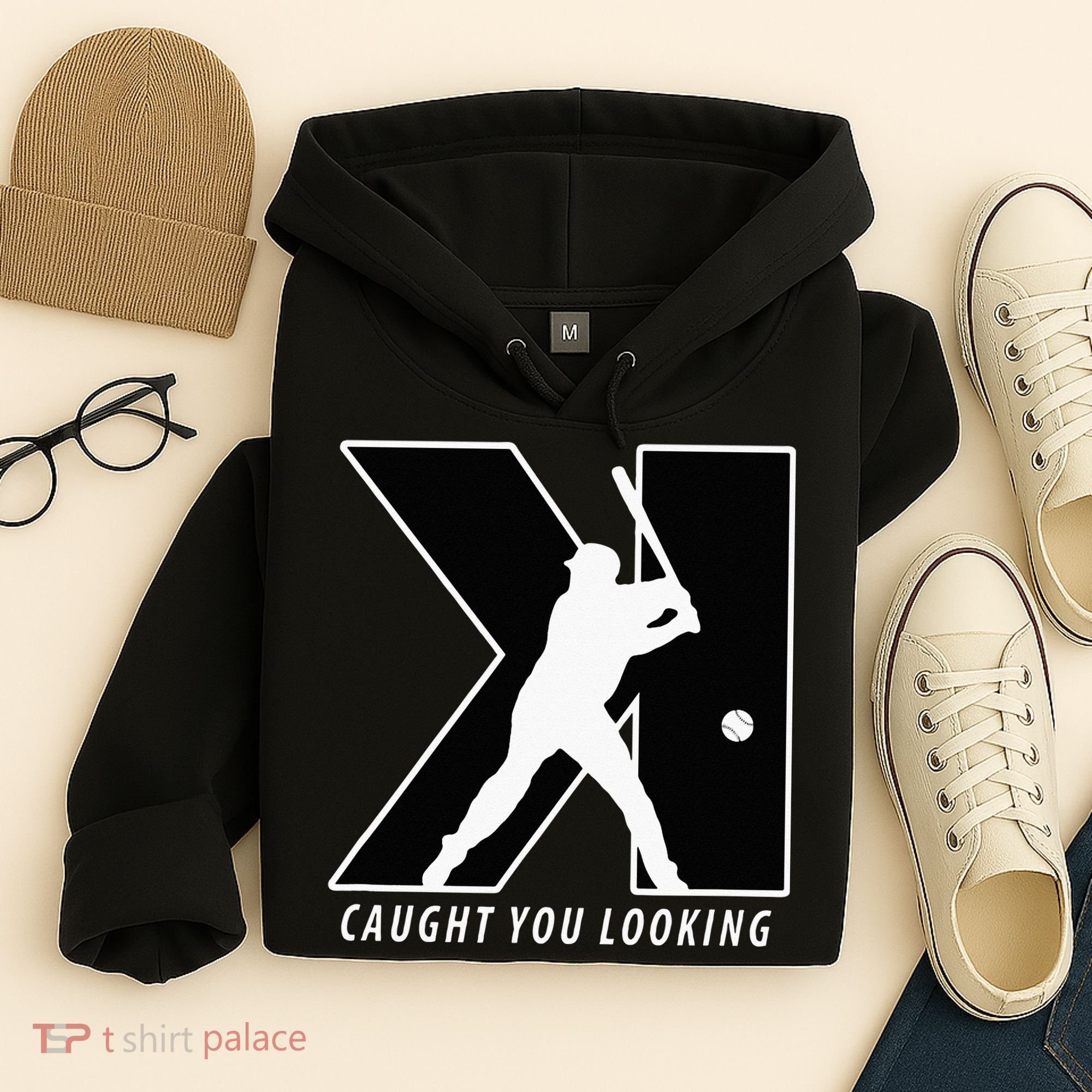 Funny Backwards K Strikeout Looking Baseball Pitching Hoodie