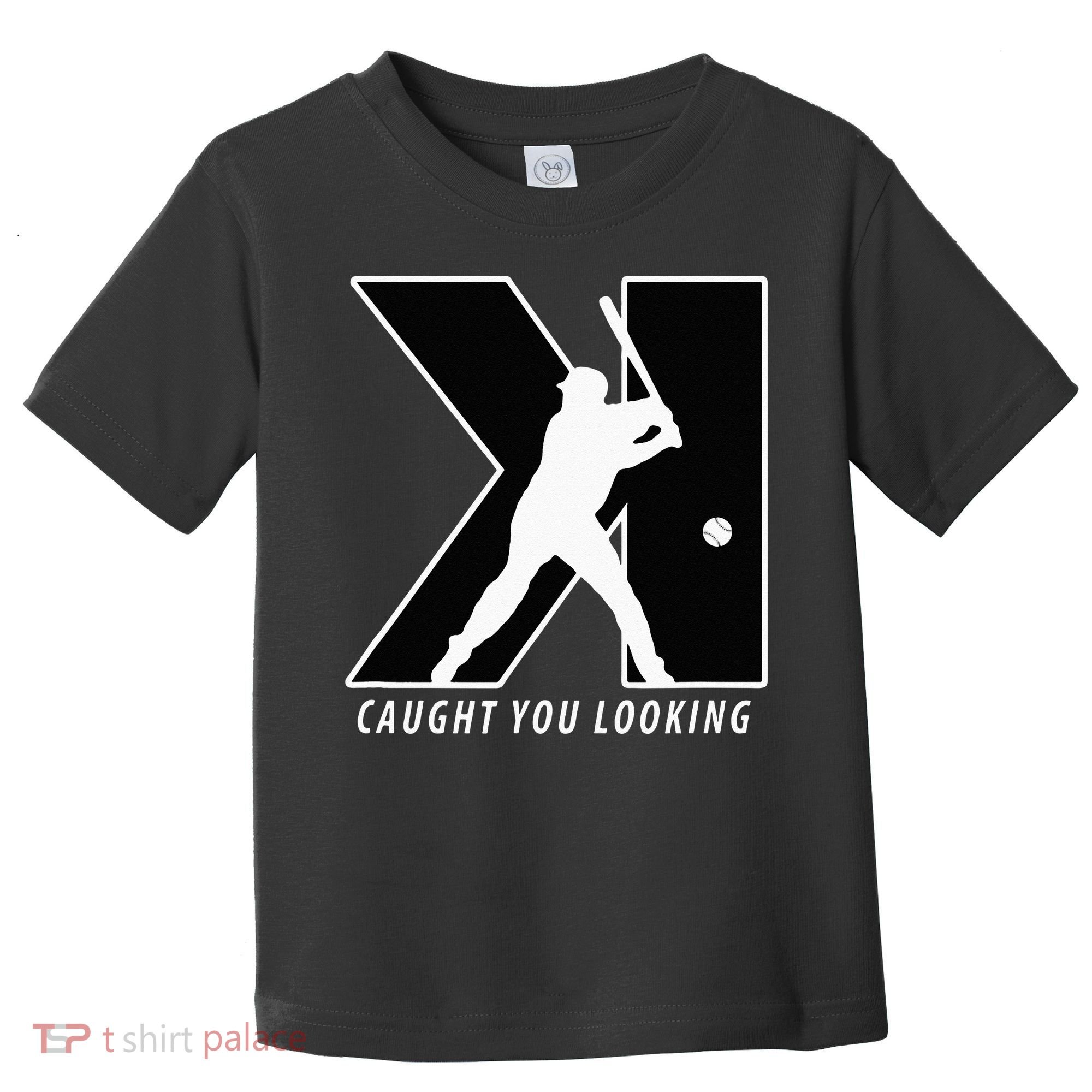 Funny Backwards K Strikeout Looking Baseball Pitching Toddler T-Shirt