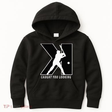 Funny Backwards K Strikeout Looking Baseball Pitching Kids Hoodie