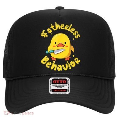 Fatherless Behavior Knife Duck Cute Design Hat