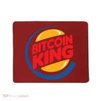 Funny Bitcoin King Logo Mousepad thumb 0