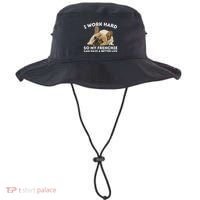 Frenchie Better Life Funny French Bulldog Dog Lover Bucket Hat thumb 0
