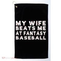 Fantasy Baseball Legend Funny Fantasy Baseball Champion Golf Towel thumb 0