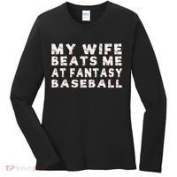 Fantasy Baseball Legend Funny Fantasy Baseball Champion Women's Long Sleeve Shirt thumb 0
