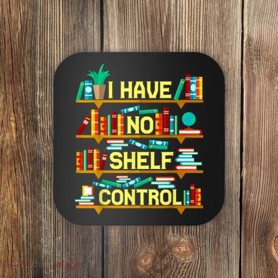 Funny Book Lover Book Club Group Reading Librarian Pun Coaster