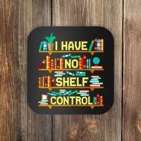 Funny Book Lover Book Club Group Reading Librarian Pun Coaster thumb 0
