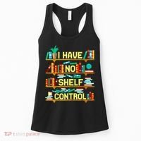 Funny Book Lover Book Club Group Reading Librarian Pun Women's Tank Top thumb 0