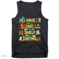 Funny Book Lover Book Club Group Reading Librarian Pun Tank Top thumb 0