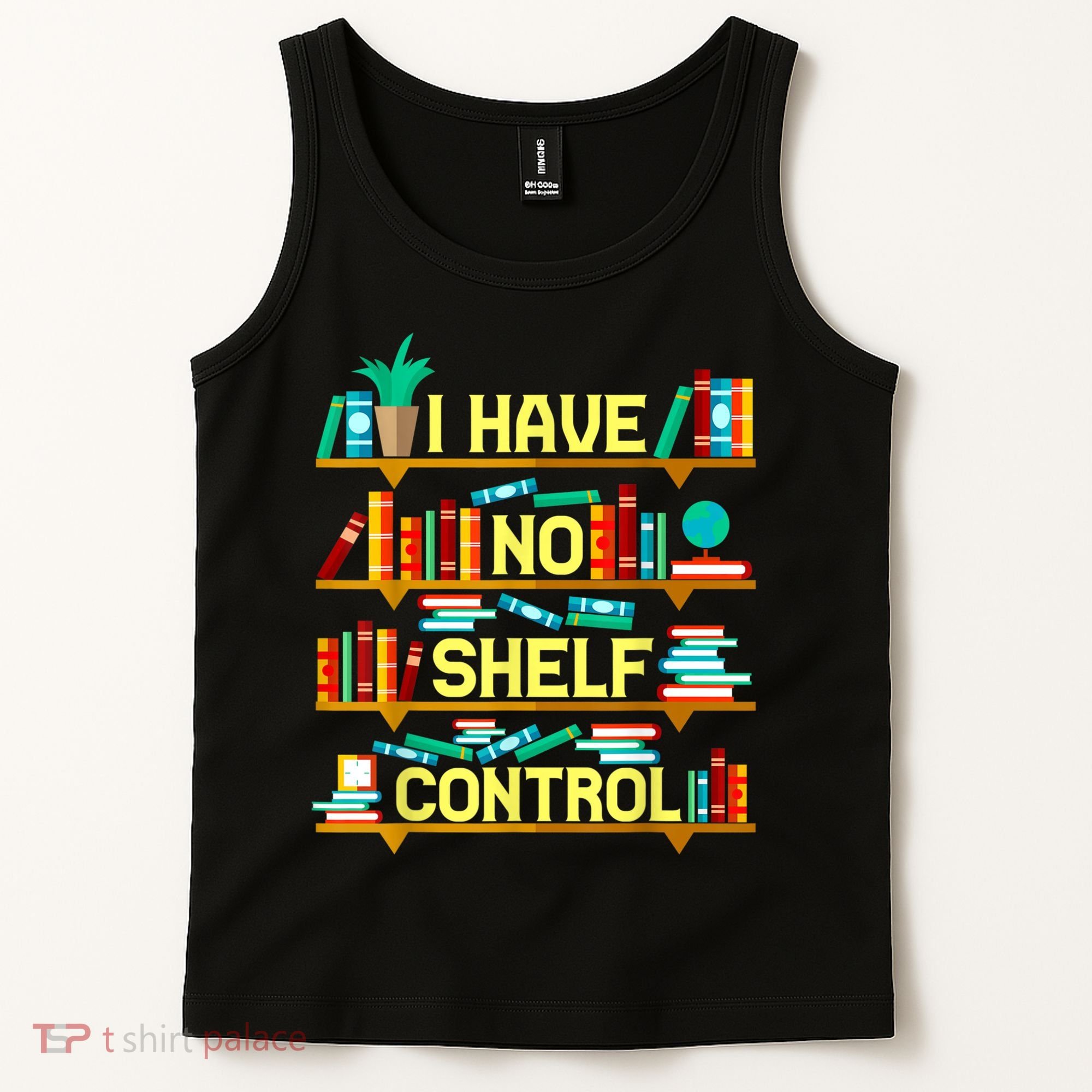 Funny Book Lover Book Club Group Reading Librarian Pun Tank Top