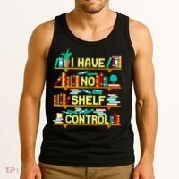 Funny Book Lover Book Club Group Reading Librarian Pun Tank Top thumb 3