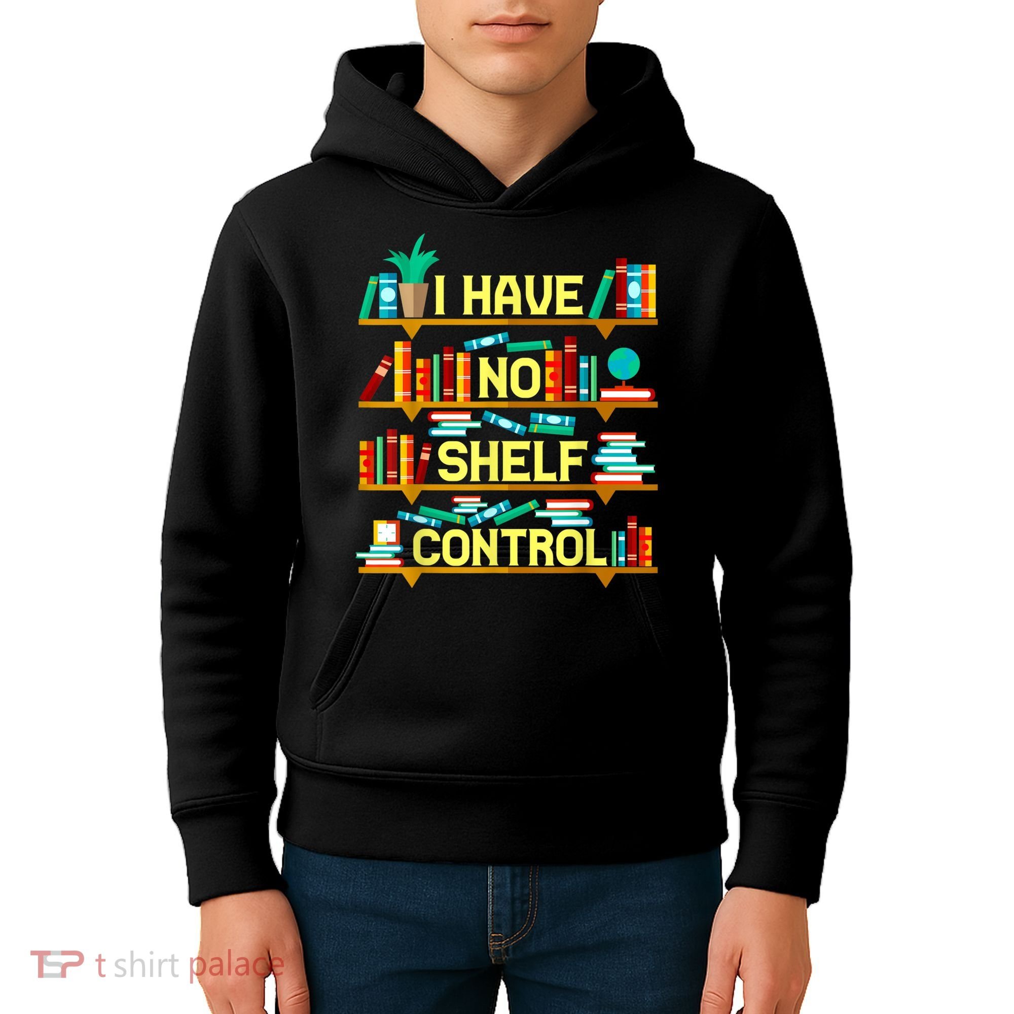 Funny Book Lover Book Club Group Reading Librarian Pun Kids Hoodie