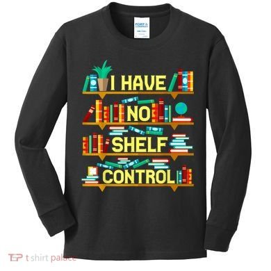 Funny Book Lover Book Club Group Reading Librarian Pun Kids Long Sleeve Shirt