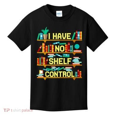 Funny Book Lover Book Club Group Reading Librarian Pun Kids T-Shirt