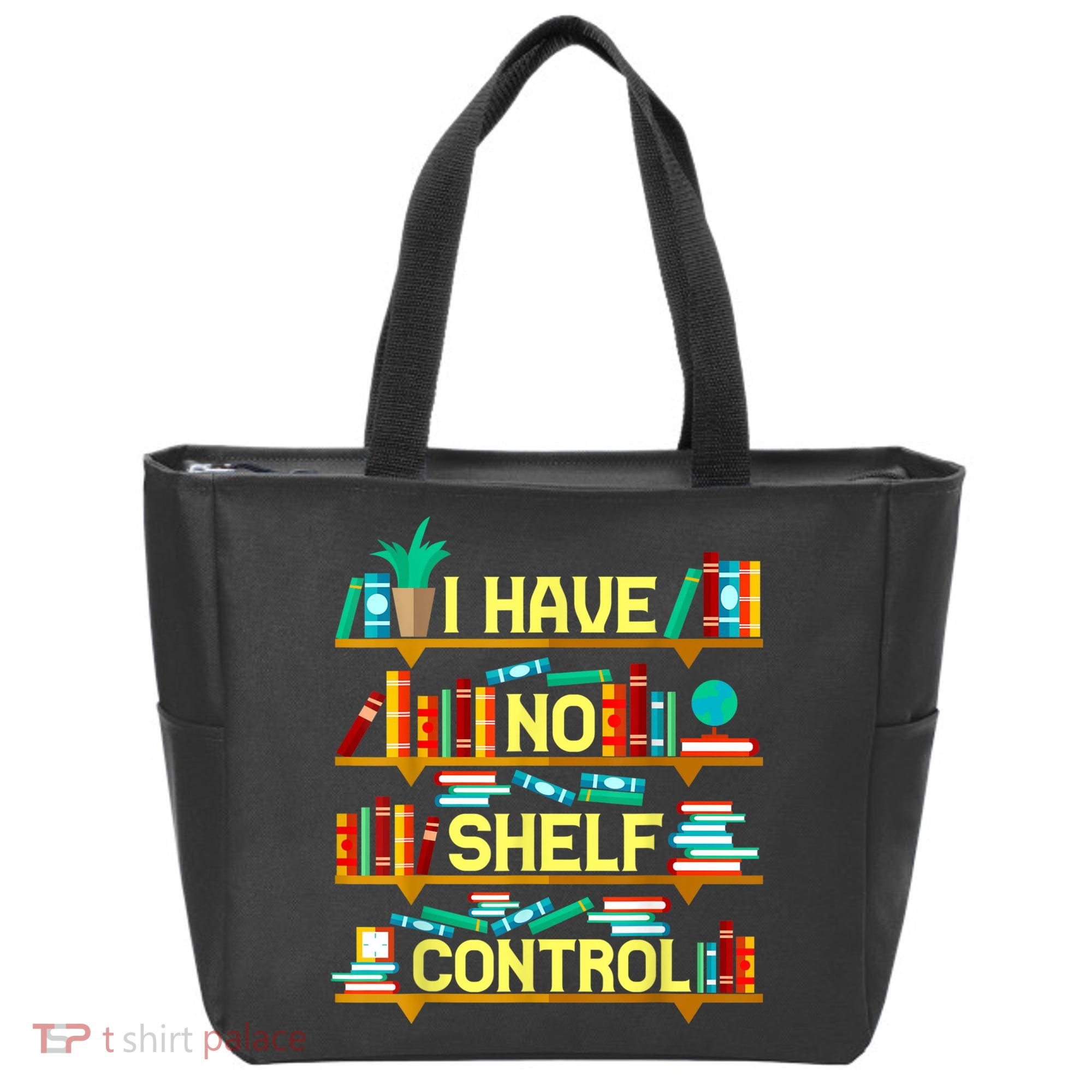 Funny Book Lover Book Club Group Reading Librarian Pun Tote Bag