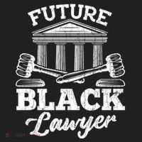Future Black Lawyer Funny Attorney Law School Graphic Gift Hat thumb 2