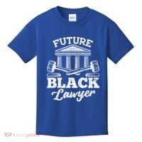 Future Black Lawyer Funny Attorney Law School Graphic Gift Kids T-Shirt thumb 0