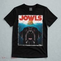 Funny Black Lab Jowls , Labrador Retriever Mom Top, Dad T-Shirt thumb 5